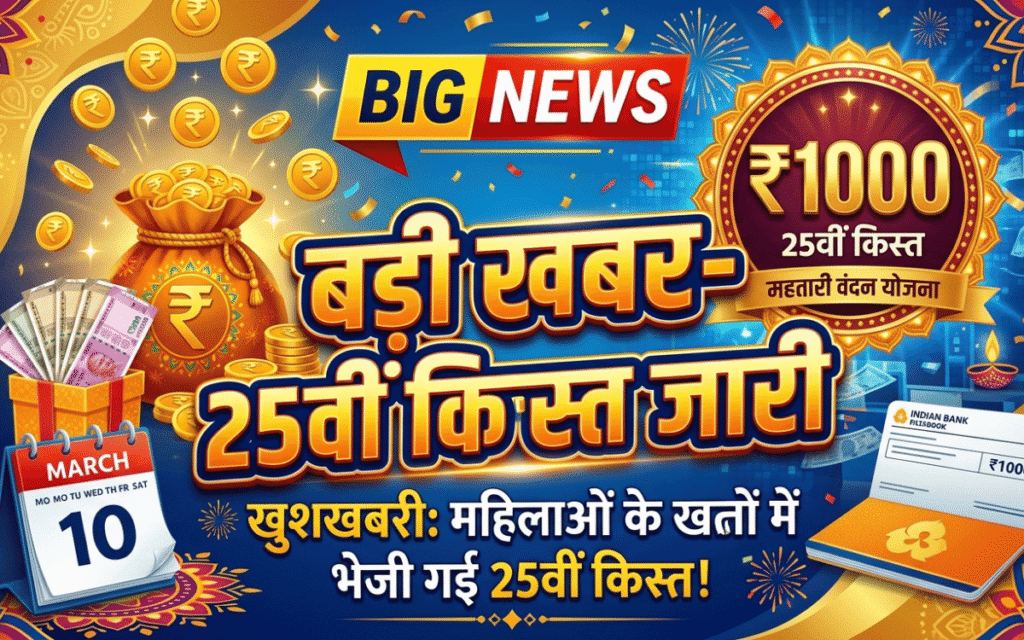 mahtari-vandana-yojana-big-news-25th-installment-released