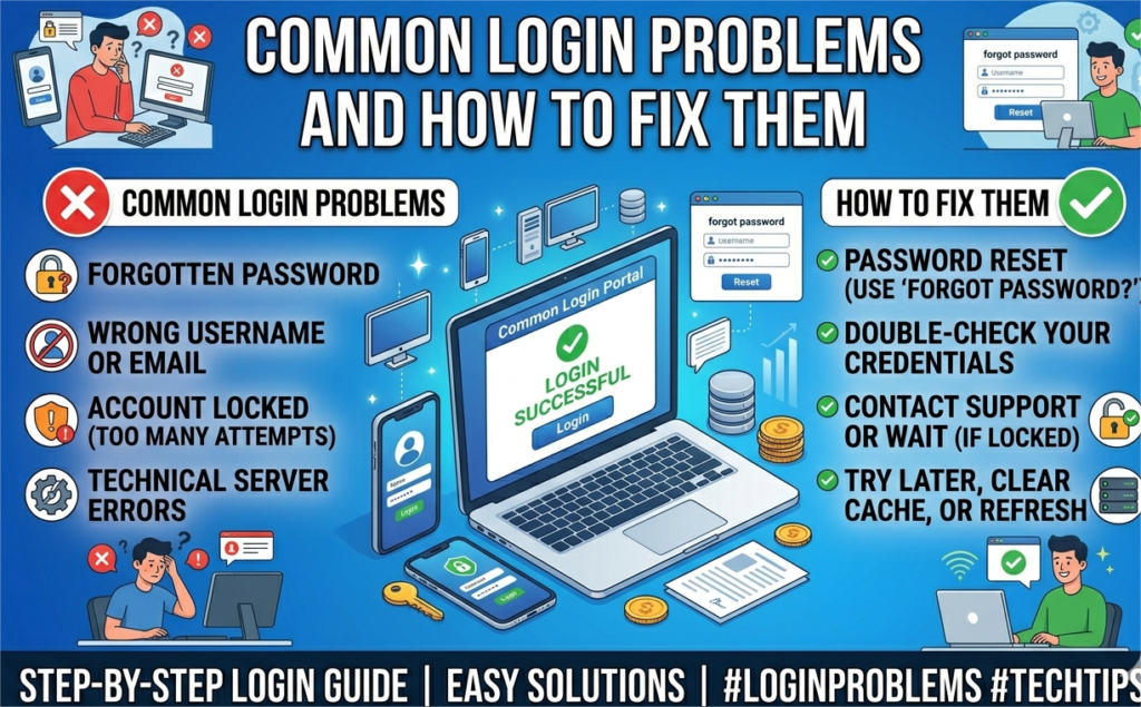 Common Login Problems and How to Fix Them
