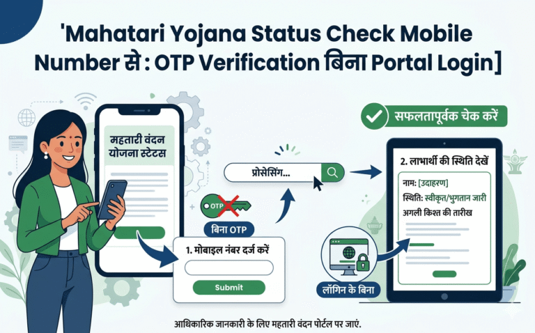 Mahatari Yojana Status Check Mobile Number से
