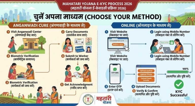 mahtari-vandan-yojana-ekyc-process-online-anganwadi