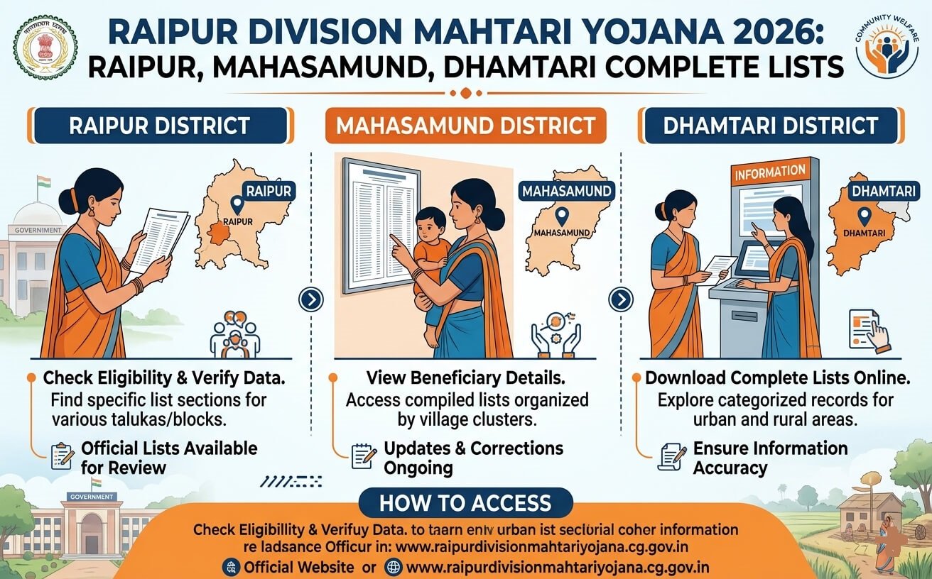 raipur-division-mahtari-yojana-2026-complete-list