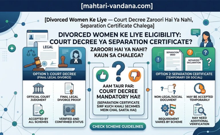 divorced-women-court-decree-vs-separation-certificate-rules