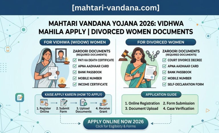mahtari-vandana-yojana-widow-divorced-women-apply-2026