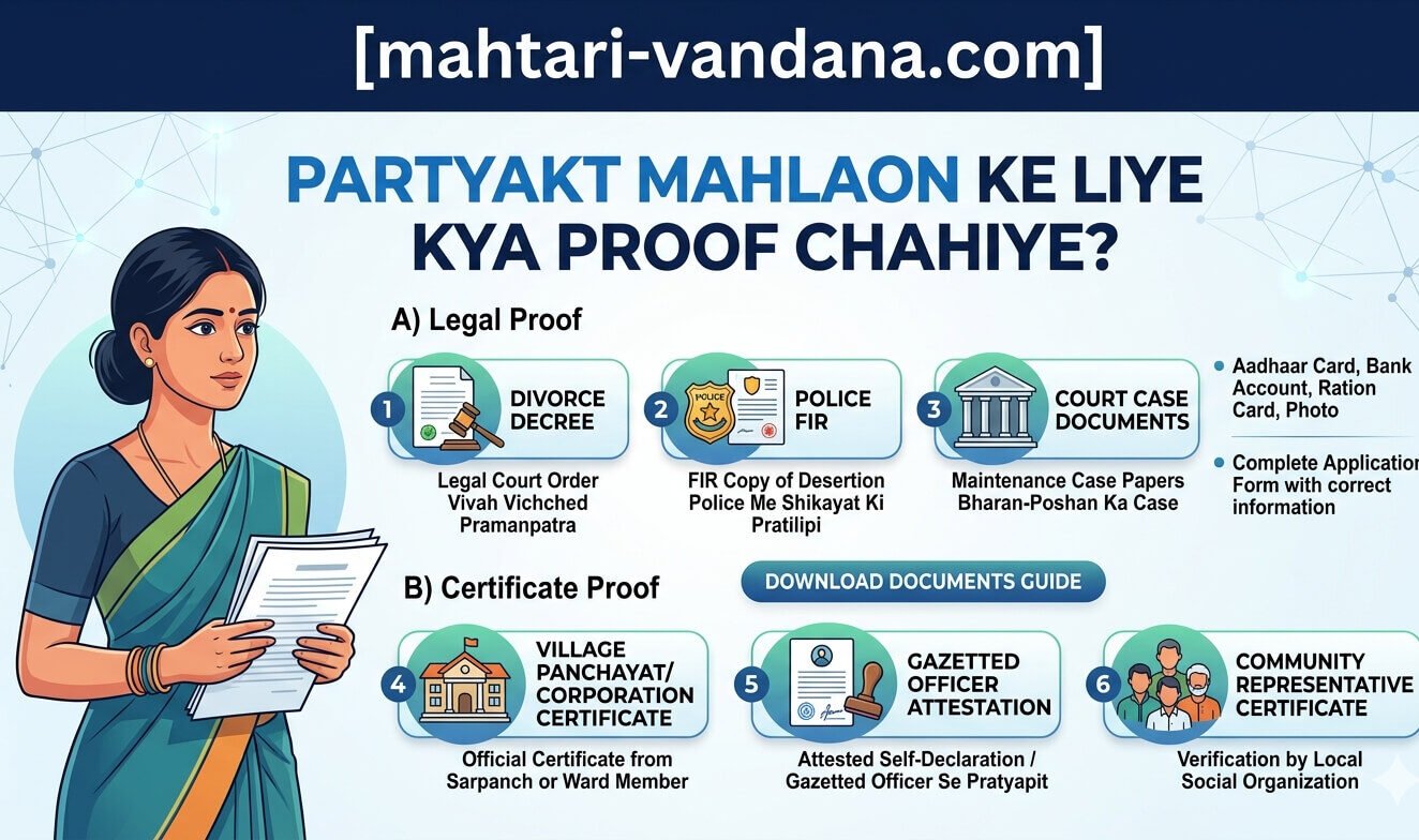 abandoned-parityakt-women-required-documents-proof