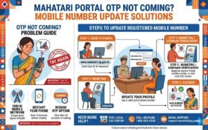 Mahatari Portal OTP Not Coming? Mobile Number Update Solutions