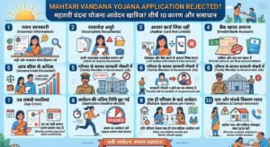 Mahtari Vandana Yojana Application Rejected क्यों होती है? Top 10 Reasons Solutions