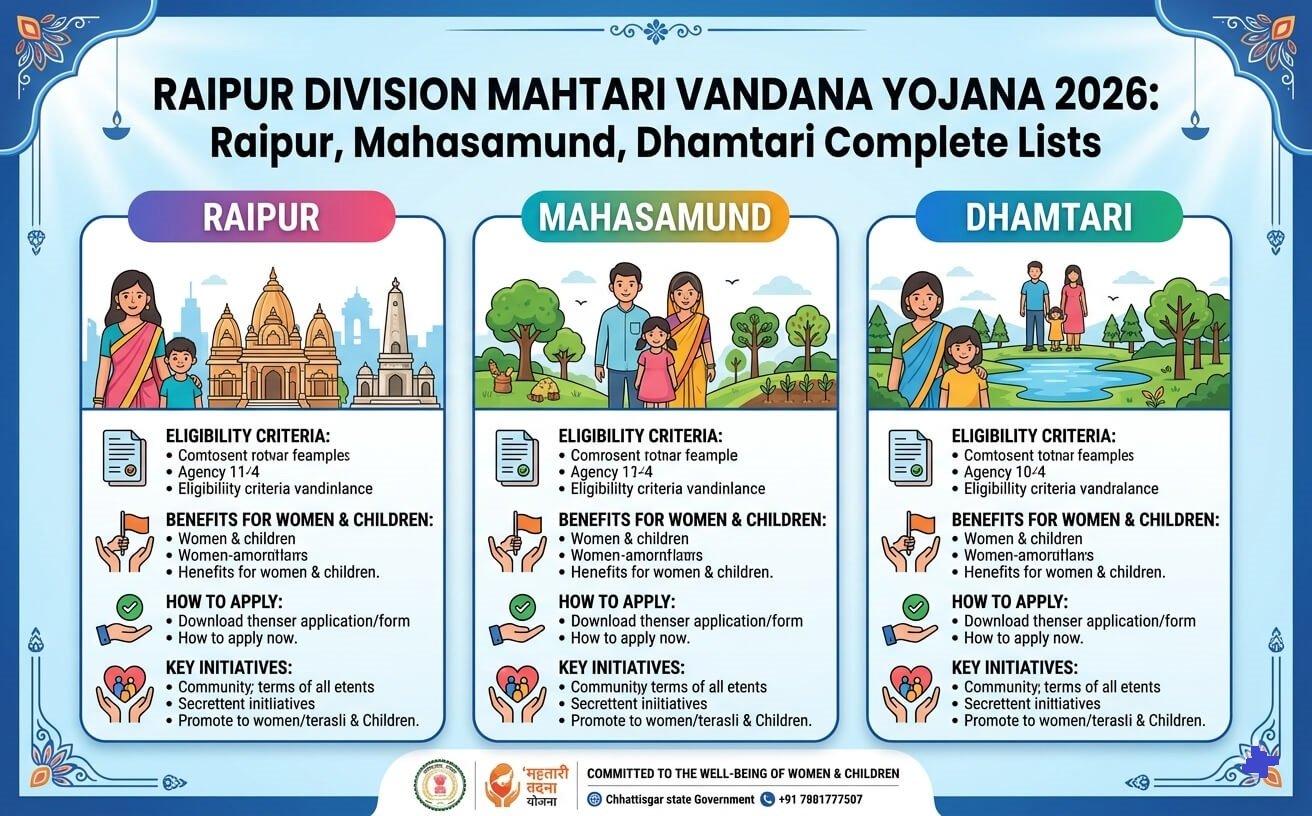 raipur-division-mahtari-vandan-yojana-2026-list-raipur-mahasamund-dhamtari