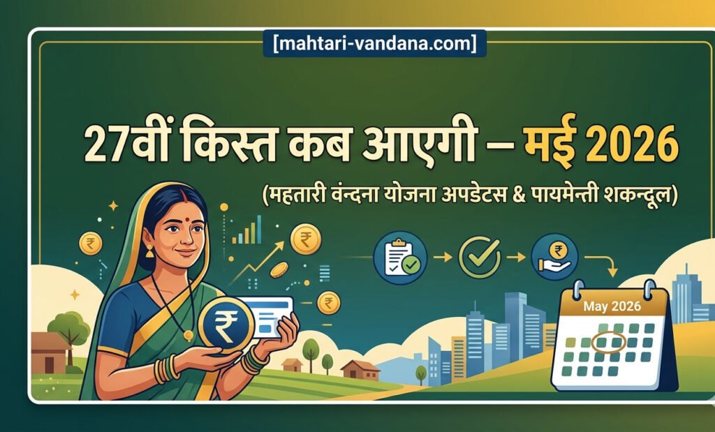 mahtari-vandana-yojana-27th-installment-date-may-2026