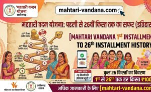 Mahtari Vandana 1st installment se 26th installment history