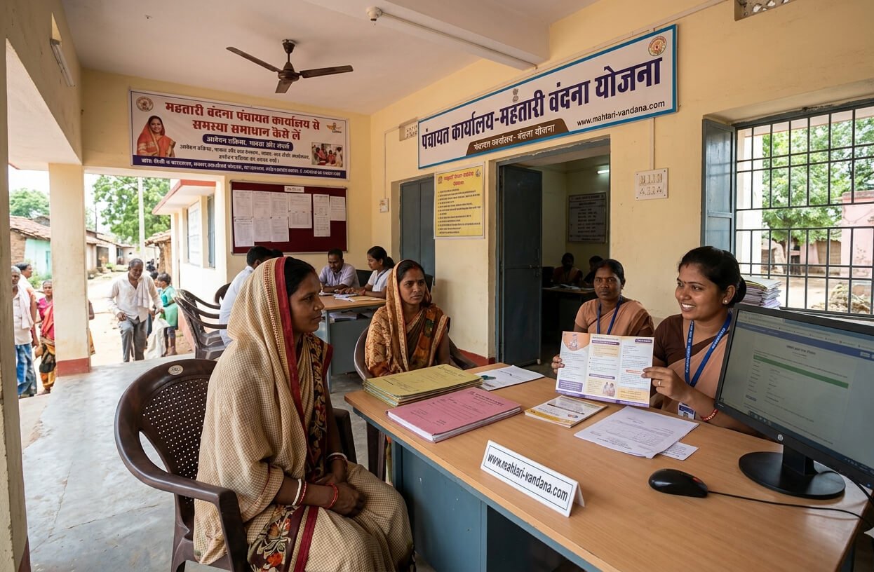 mahtari-vandana-panchayat-office-problem-solution