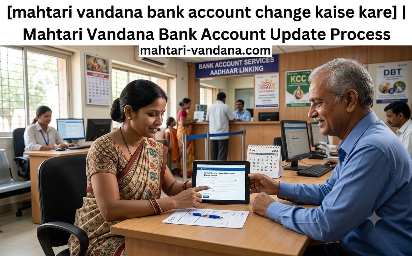 mahtari-vandana-bank-account-change-kaise-kare