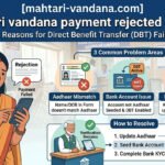 mahtari-vandana-payment-rejected-reason